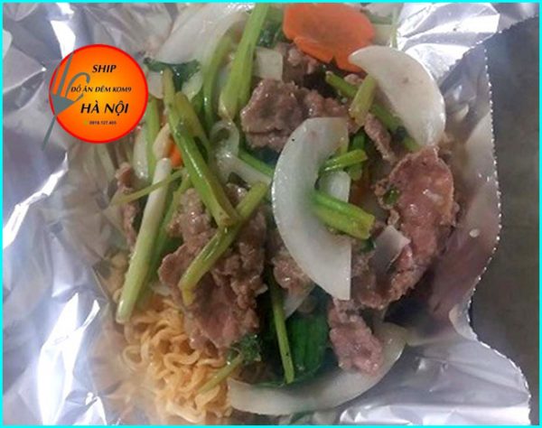 Ảnh món ăn mì xào bò rau cải ngon