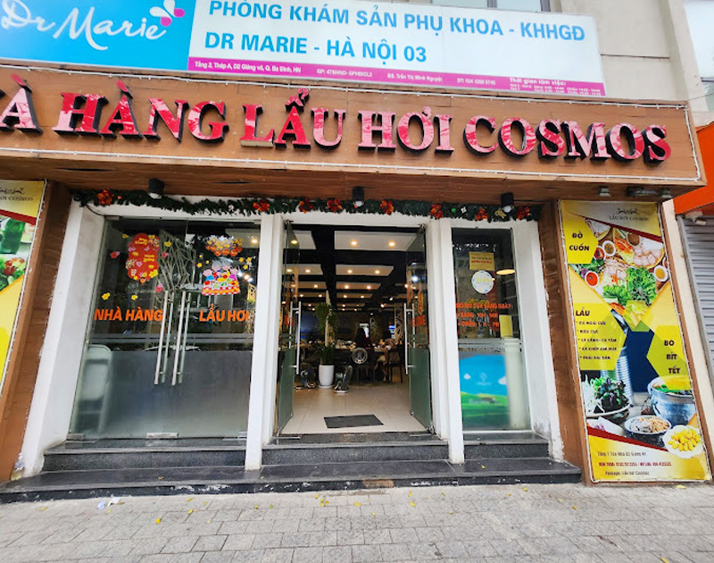 hinh anh nha hang lau hoi Cosmos tai Dong Da